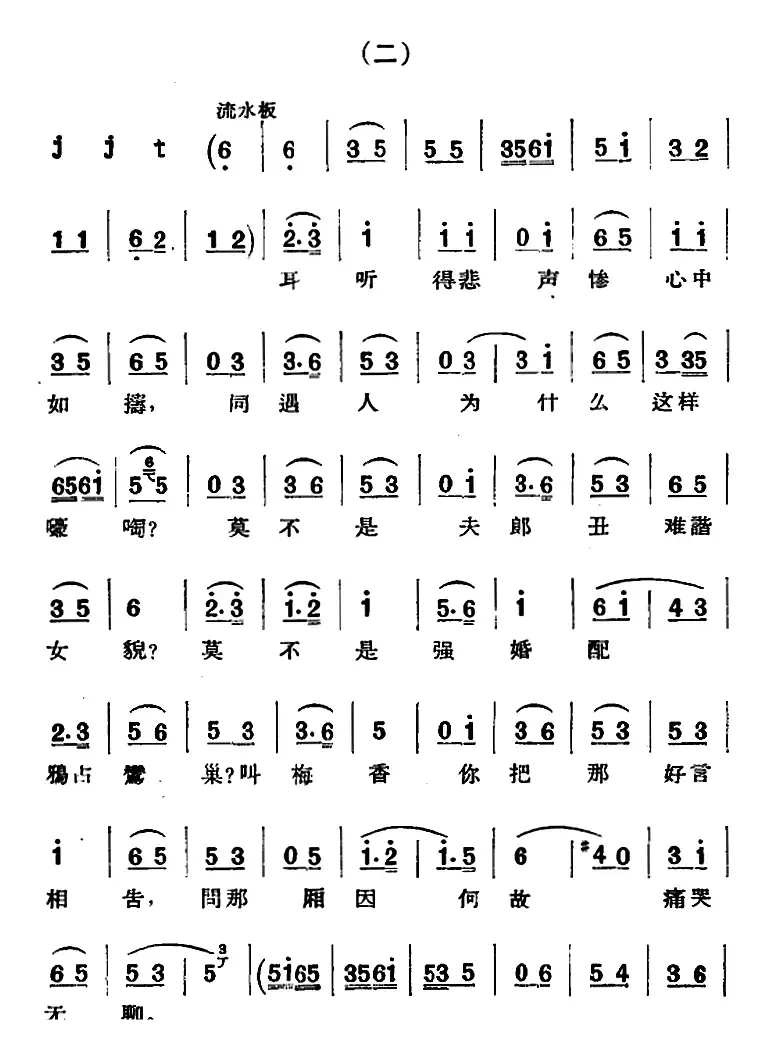 京剧唱腔选·青衣：锁麟囊（薛湘灵唱段）