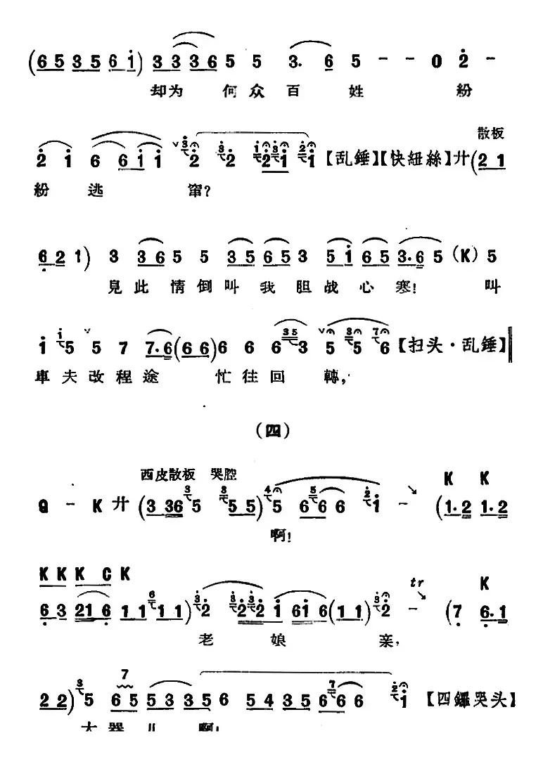 京剧唱腔选·青衣：锁麟囊（薛湘灵唱段）