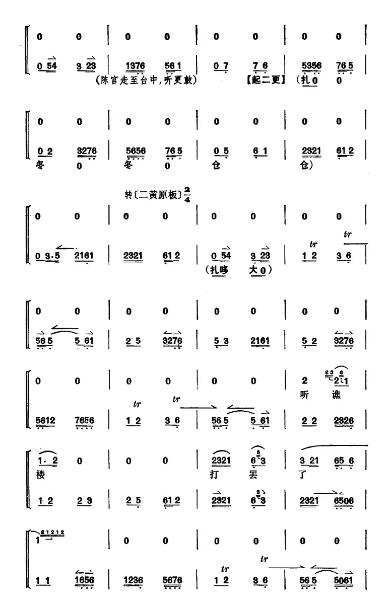 《捉放曹》第三场