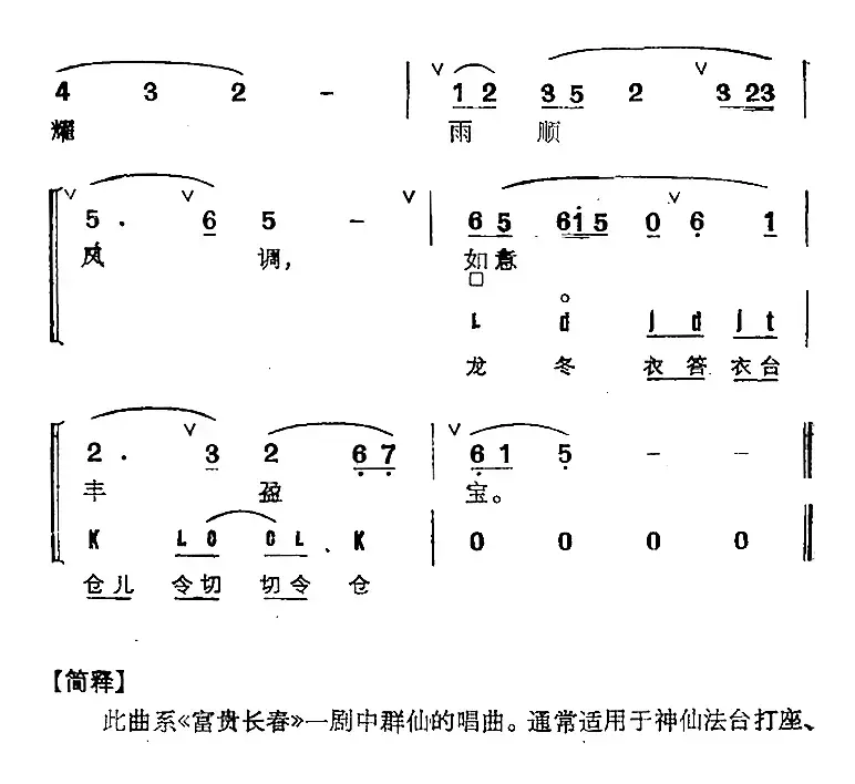 京剧群曲汇编：上板点绛