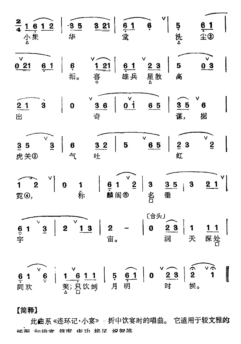 京剧群曲汇编：画眉序（3首）