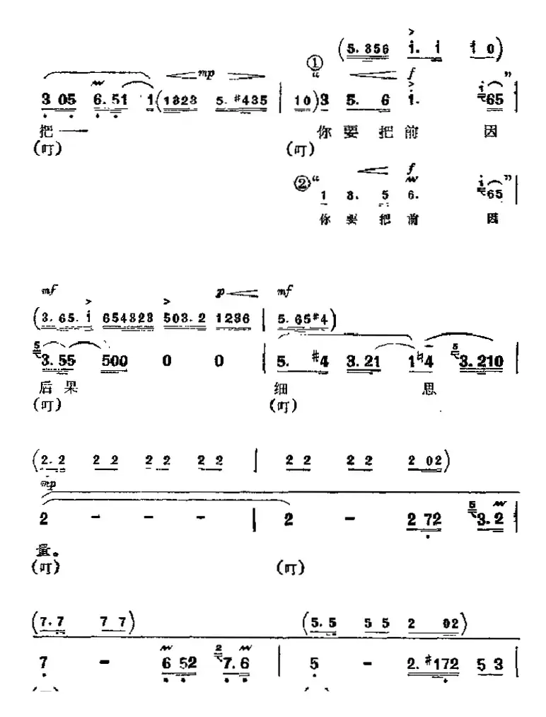 革命现代京剧《杜鹃山》主要唱段：血的教训（第八场 柯湘唱段）