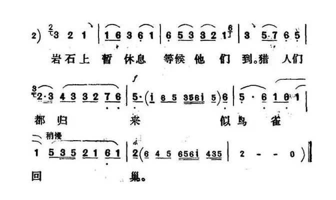 驰骋在草原上射猎逍遥（《金沙江畔》珠玛唱段）