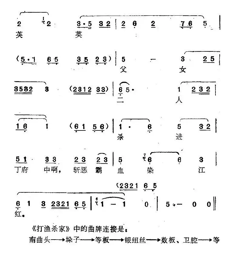 [南阳大曲调子]打渔杀家