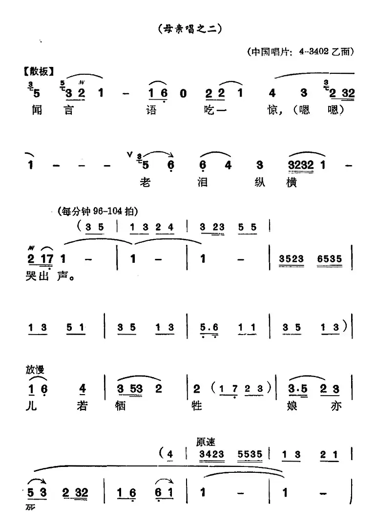 [苏州弹词]徐丽仙唱腔选：党员登记表（《党员登记表》选曲、母亲唱之一、之二）