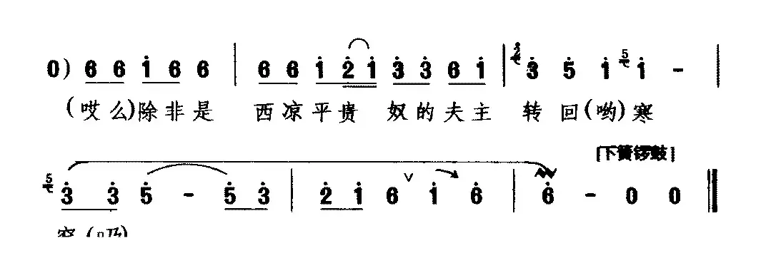 [咳子戏]三姐剜菜上了桥（《盘坡》选段 王宝钏唱）