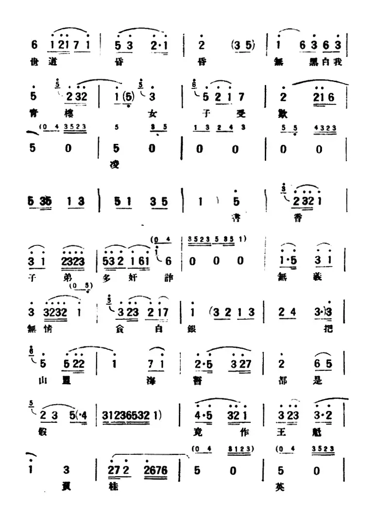 [评弹曲调]俞调（杜十娘·梳妆）