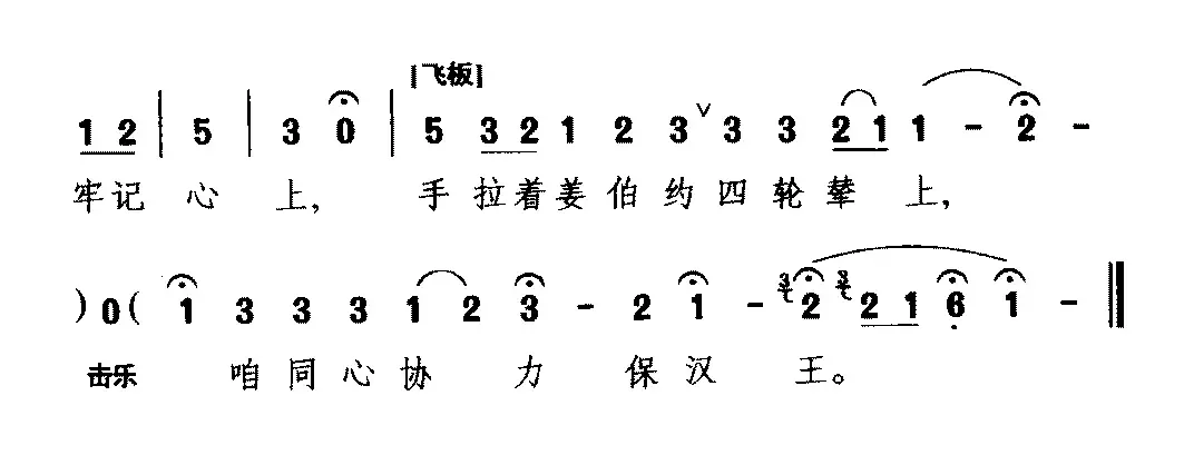 [越调]说什么打了败仗脸无有光（《收姜维》选段 诸葛亮唱）