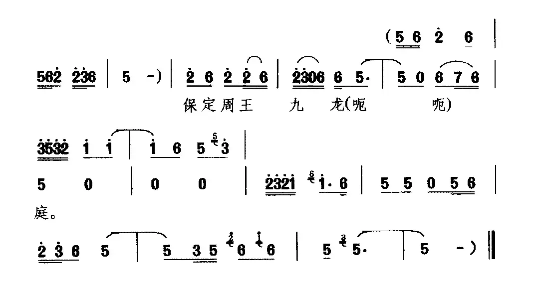 [豫南皮影戏]保定周王九龙庭（《金鸡岭》选段 黄天化唱）