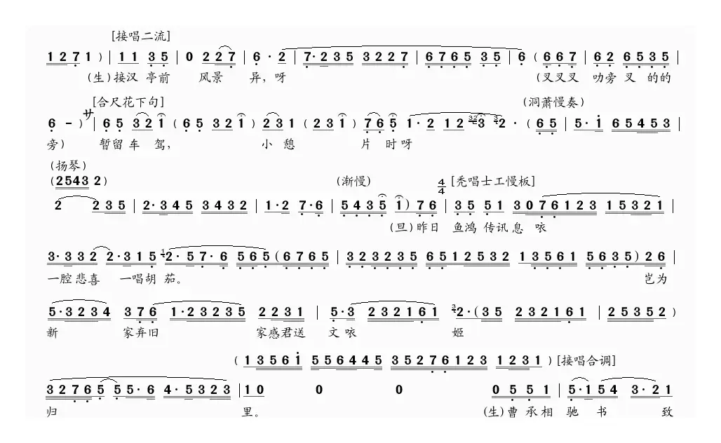 [粤曲]胡茄情泪别文姬