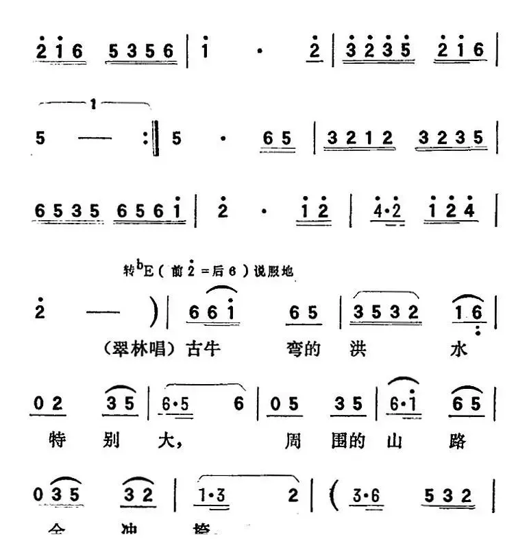 歌剧《向阳川》全剧之第一场 八曲（咱们有领水的老行家）