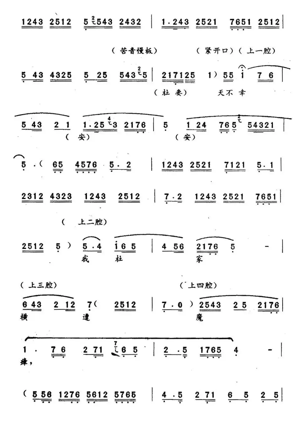 [秦腔]  回府（《周仁回府》周妻、杜妻唱段）